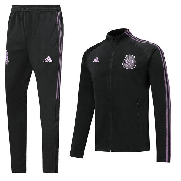 Chandal Del México 2019 Negro Rosa